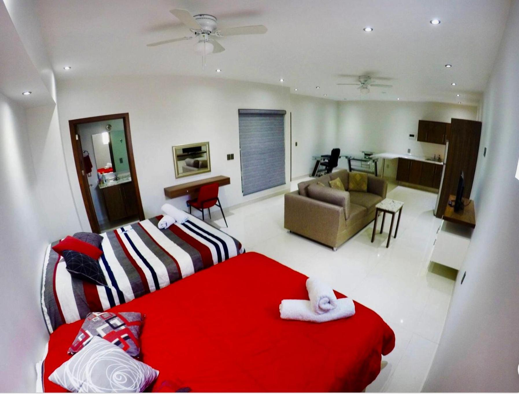 En El Centro 3 Hermoso Loft Familiar Ac Wifi 300 Mbps Aguascalientes Exteriér fotografie